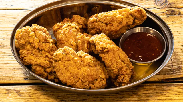 5 Breaded Hot Wings
