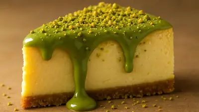 Pistachio Cheese Cake