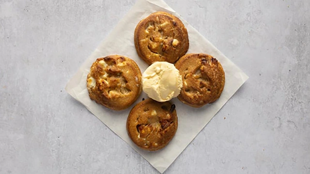 White Choc Cookies