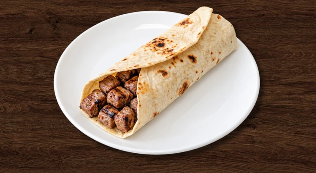 Lamb Shish Wrap