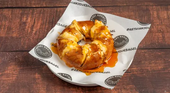 Pumpkin Spice Bagel