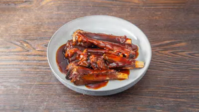Lamb Ribs in BBQ Sauce
