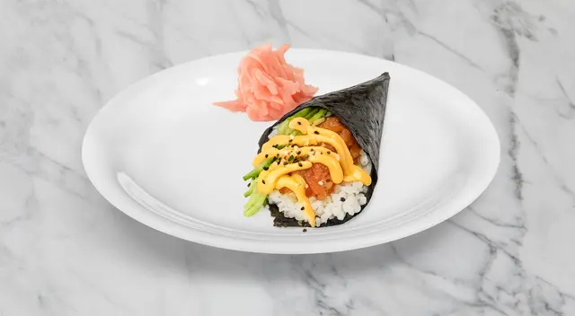 Soft-Shell Crab Cucumber Temaki