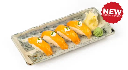 SMOKED SALMON NIGIRI - Sashimi Delivery in Arnos Grove N11