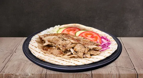 A Turkish classic. Our doner made of lamb, slow cooked on a vertical spit then cut into thin slices.