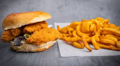 Classic Chicken Burger - Meal
