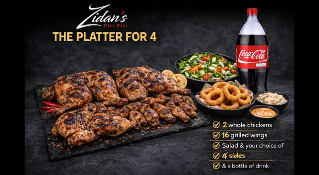 Platter for 4