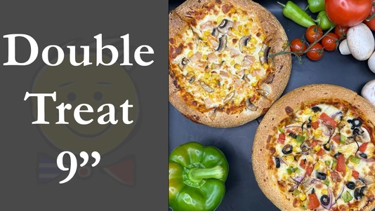 Double Pizza Treat 9 Inch