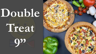 Double Pizza Treat 9 Inch