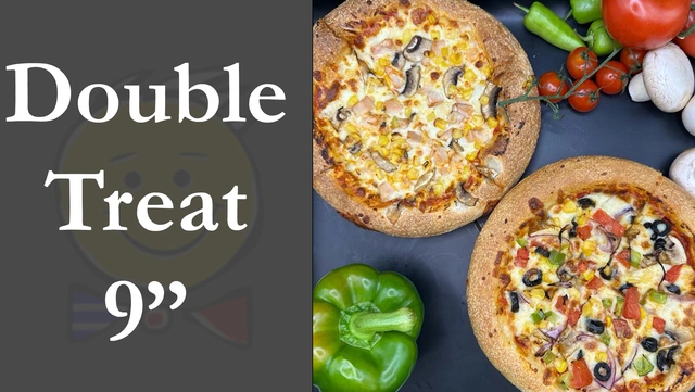 Double Pizza Treat 9 Inch