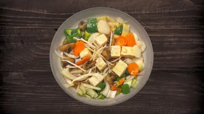 Tofu with Mixed Vegetables