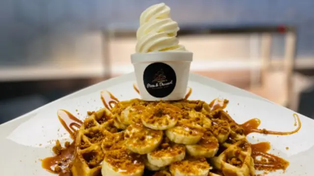 Banana Waffle
