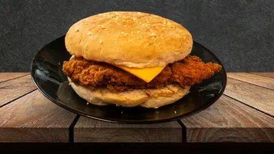 Fried Chicken Fillet Burger