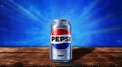 Diet Pepsi Can