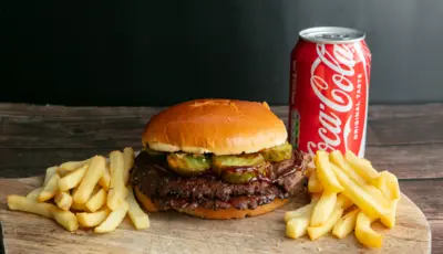 Beef Burger Meal (6oz)