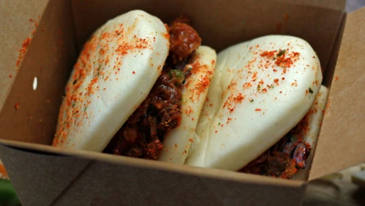 Pulled Beef Gao Bao - Vegan Collection in Eversley Cross RG27