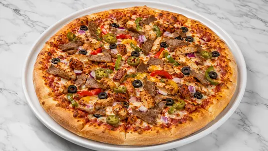 Kebab Pizza