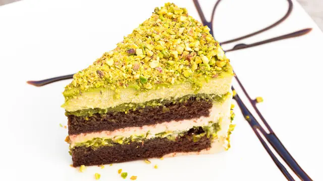 Pistachio Chocolate Cake