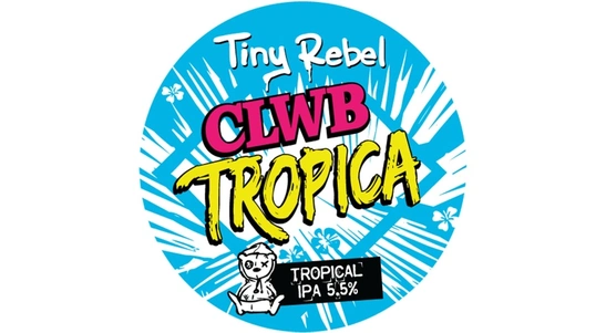 Tiny Rebel Club Tropica - ABV 5% - Woodfired Pizza Delivery in Nottage CF36