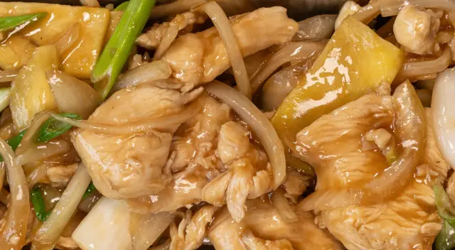Ginger Chicken Spring Onion