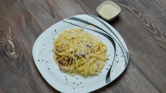 Spaghetti Carbonara - Burgers Collection in The Borough SE1