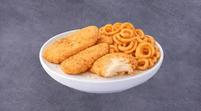 Kickin Strips & Curly Fries