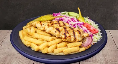 Chicken Shish On Fries