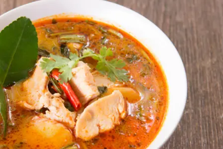 Thai Tom Yum Soup - Thai Restaurant Collection in Morden Park SM4