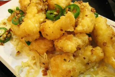 Peppercorn Salt with Squid
