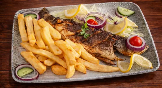Whole Sea Bass - Kebab Delivery in Stopsley Common LU2