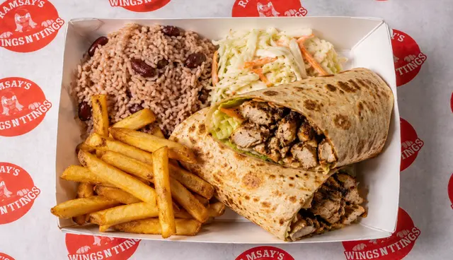 Jerk Wrap Combo
