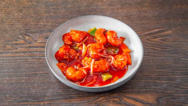 Sweet & Sour King Prawns