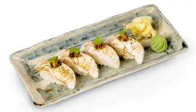 TORCHED SEABASS NIGIRI