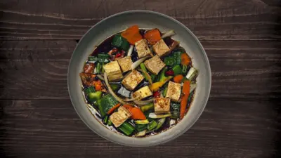 Tofu with Black Bean Sauce