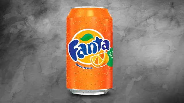 Fanta Orange Can