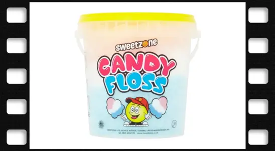Candy Floss Bucket 50g - Hot Dog Delivery in High Pit NE23