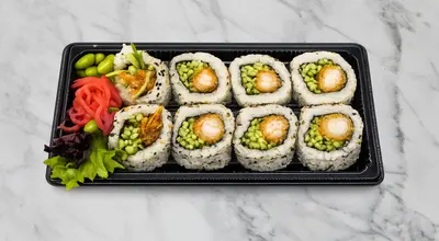 Prawn Katsu Cucumber Uramaki (8pcs)