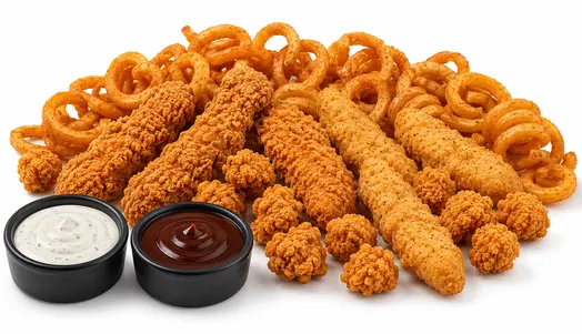 Curly Fries Combo Box