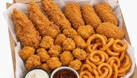 Curly Fries Combo Box