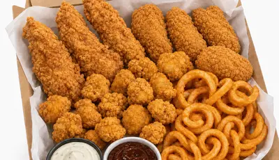 Curly Fries Combo Box