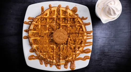 Biscoff Waffle - Burger Delivery in Chorleywood WD3