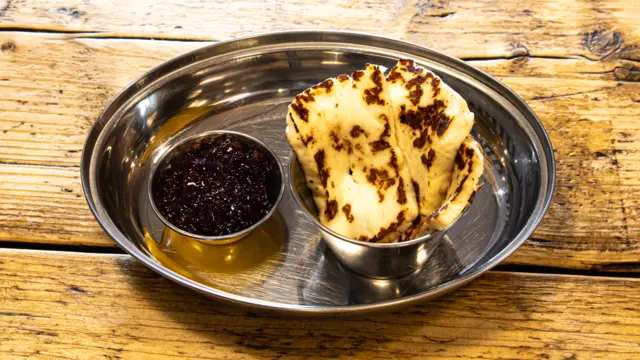 Halloumi with Chilli Jam Dip