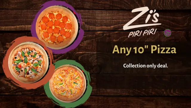 Any 10" Pizza