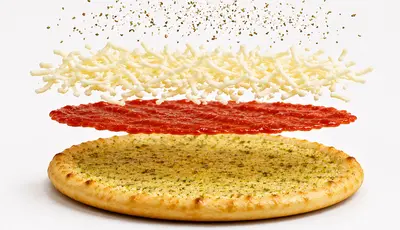 Cheese & Tomato Garlic Bread