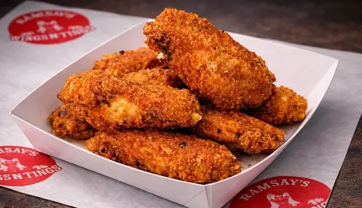 Crispy, tender wings served on their own, 
pick from one of our rich, bold flavours — delivery in Biscot LU3