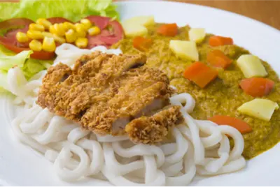 Chicken Katsu Kake Udon