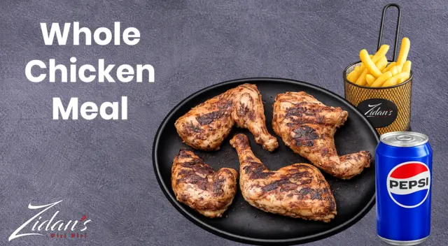 Whole Piri Piri Chicken Meal