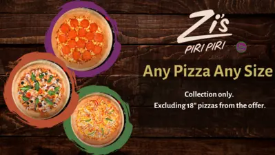 Any Pizza Any Size