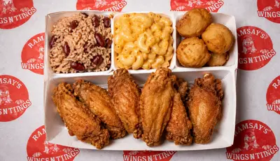 Southern Fried Chicken Wings 5pcs Combo