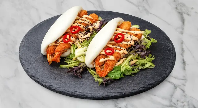 Prawn Katsu Bao-Buns